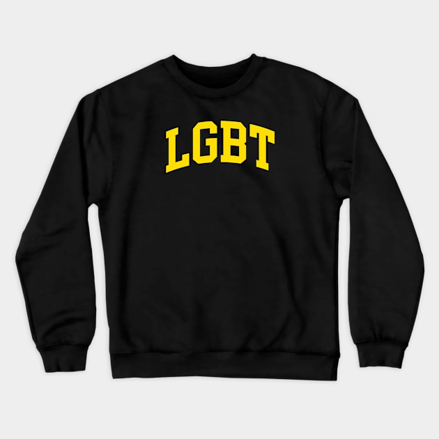 LGBT Crewneck Sweatshirt by monkeyflip